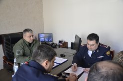 By Instruction of RA IC Chairman Hayk Grigoryan Head of General Military Investigative Department Pay Working Visit to Provinces of Syunik and Vayots Dzor (photos)