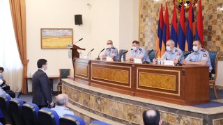 Հայկ Գրիգորյանը հանձնարարել է յուրաքանչյուր շաբաթ զեկուցել աշխատակիցների կողմից դիմակների կրման կարգի խախտման՝ արձանագրված դեպքերի մասին (լուսանկարներ)