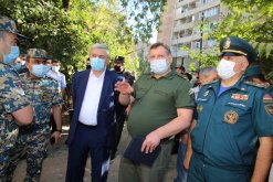 Collapse in Multi-Apartment Building Situated in Qanaqer-Zeytun Administrative District of Yerevan; under Leadership of Chairman of RA Investigative Committee Investigatory Actions Conducted