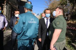 Collapse in Multi-Apartment Building Situated in Qanaqer-Zeytun Administrative District of Yerevan; under Leadership of Chairman of RA Investigative Committee Investigatory Actions Conducted