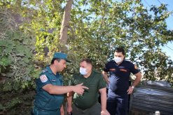 Collapse in Multi-Apartment Building Situated in Qanaqer-Zeytun Administrative District of Yerevan; under Leadership of Chairman of RA Investigative Committee Investigatory Actions Conducted