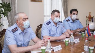 Председатель Следственного комитета РА принял Чрезвычайного и Полномочного посла Италии в РА (фотографии)