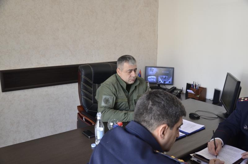 By Instruction of RA IC Chairman Hayk Grigoryan Head of General Military Investigative Department Pay Working Visit to Provinces of Syunik and Vayots Dzor (photos)