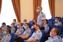 Employees of Investigative Committee Preparing for Conscription; Consultation in Investigative Committee (photos)