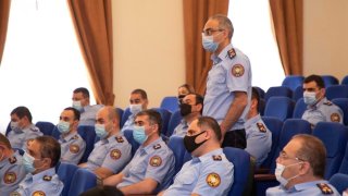 Քննչական կոմիտեի ծառայողները պատրաստվում են զորակոչի. Խորհրդակցություն՝ Քննչական կոմիտեում (լուսանկարներ)