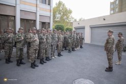 Guided by the call of the RA Prime Minister, the Investigative Committee of the Republic of Armenia enlisted 180 volunteers from the employees of the Investigative Committee to participe in the sacred defense of the Motherland