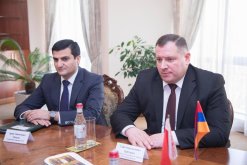 Chairman of RA Investigative Committee Accepted Ambassador of Belarus to Armenia