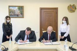 Следственный комитет РА и Центр криминалистических экспертиз Ереванского университета “Гладзор” подписали соглашение (фото) 