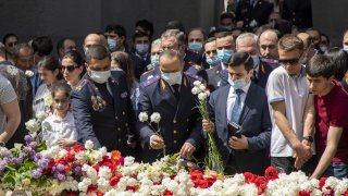 Հարգանքի տուրք՝ Հայոց Մեծ եղեռնի զոհերի հիշատակին