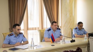 Встреча председателя Следственного комитета РА с сотрудниками посольства США (фотографии)