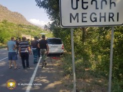 Մահվան ելքով ավտովթար՝ Երևան֊Մեղրի ավտոճանապարհին (լուսանկարներ)
