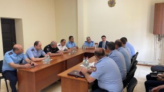 ՀՀ քննչական կոմիտեի նախագահն աշխատանքային այցով Սյունիքում է (լուսանկարներ)