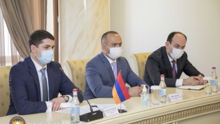 Chairman of RA Investigative Committee Argishti Kyaramyan Received US Ambassador to Armenia Lynne Tracy (photos)