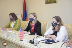 Chairman of RA Investigative Committee Argishti Kyaramyan Received US Ambassador to Armenia Lynne Tracy (photos)