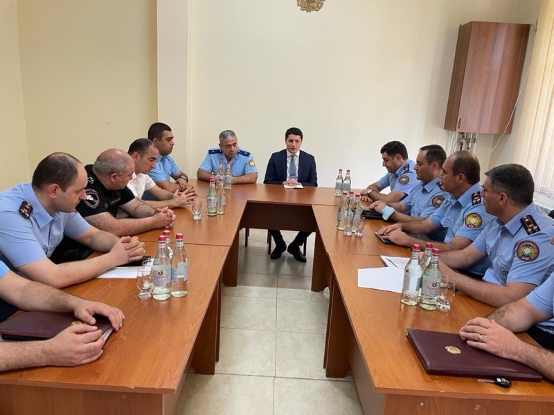 Chairman of RA Investigative Committee is in Syunik on Working Visit (photos)