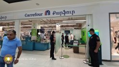 Banditry in “Yerevan Mall” Trade Center; Man Arrested (video, photos)