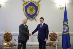 Chairman of RA Investigative Committee Argishti Kyaramyan in Belarus (photos)