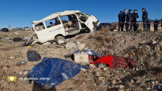 Հինգ անձի մահվան ելքով ավտովթար Երևան-Գյումրի ավտոճանապարհին. հարուցվել է քրեական գործ (տեսանյութ, լուսանկարներ)