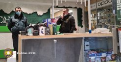 Գողություն հեռախոսների խանութից. մեկ անձ ձերբակալվել է (տեսանյութ, լուսանկարներ)