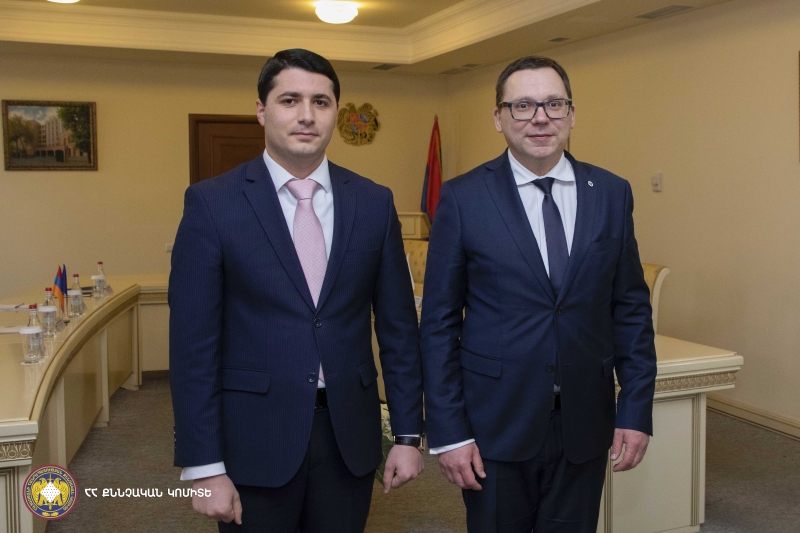 Chairman of Investigative Committee Received President of “Eurojust” Agency (photos)