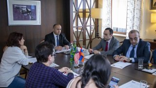Կիբեռհանցագործություններին վերաբերող քննարկում Ծաղկաձորում (լուսանկարներ)
