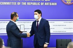 The Chairman of the RA Investigative Committee A. Kyaramyan Paid a Visit to the Republic of Artsakh (photos)