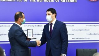 The Chairman of the RA Investigative Committee A. Kyaramyan Paid a Visit to the Republic of Artsakh (photos)