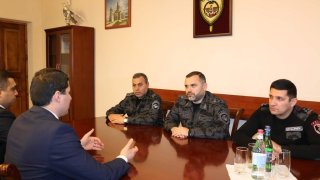 The Chairman of the RA Investigative Committee A. Kyaramyan Paid a Visit to the Republic of Artsakh (photos)