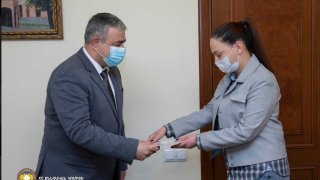 A Group of Experts of “Scientific-Practical Center of Forensic Medicine” SNCO Awarded (photos)