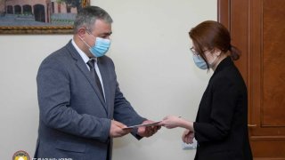 A Group of Experts of “Scientific-Practical Center of Forensic Medicine” SNCO Awarded (photos)