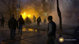 Երևանում ավտոմեքենա է այրվել. կա զոհ (տեսանյութ, լուսանկարներ)