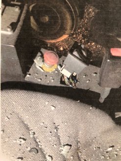 Ասֆալտապատող մեքենան վնասելու դեպքի առթիվ հարուցվել է քրեական գործ (լուսանկարներ)