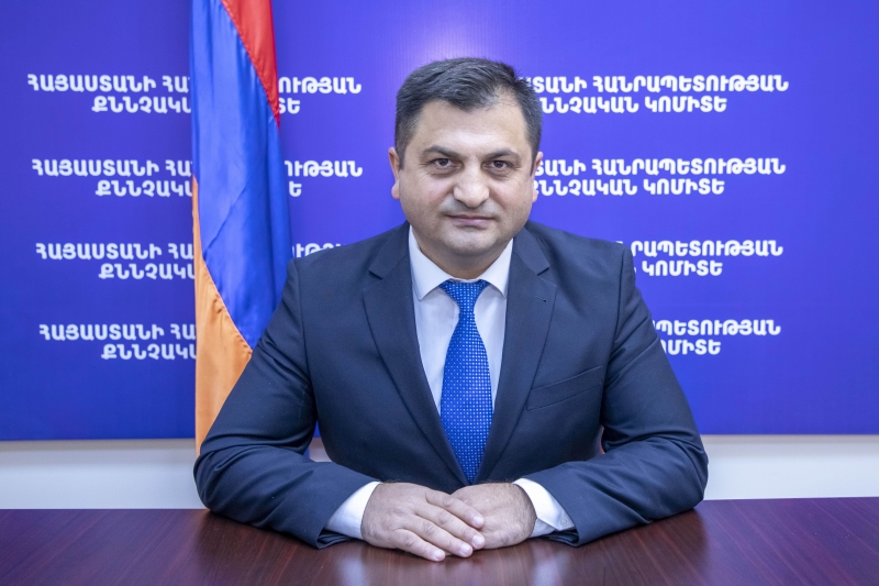 Գոռ Աբրահամյանը նշանակվել է ՀՀ քննչական կոմիտեի նախագահի մամուլի քարտուղար