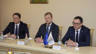 Քննչական կոմիտեի նախագահն ընդունել է «Եվրոջասթ» գործակալության նախագահին (լուսանկարներ)