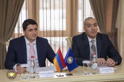 Քննչական կոմիտեի նախագահն ընդունել է «Եվրոջասթ» գործակալության նախագահին (լուսանկարներ)