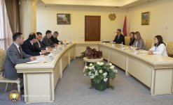 Chairman of RA Investigative Committee Received General-Director of International Commission on Missing Persons (photos)