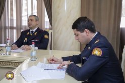 Working Meeting at Investigative Committee (photos)