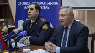 Пресс-конференция в Следственном комитете РА (фото)