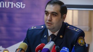 Пресс-конференция в Следственном комитете РА (фото)