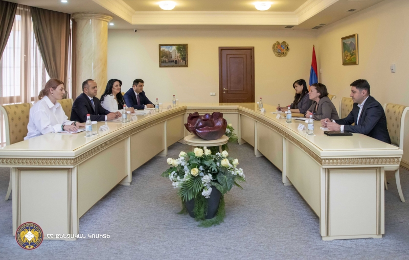 Legal Attaché in Armenia and Georgia of Federal Bureau of Investigation of the U.S. Department of Justice has visited the RA Investigative Committee (photos)