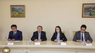 Председатель Следственного комитета принял Чрезвычайного и Полномочного Посла Китайской Народной Республики в Армении  (фотографии)