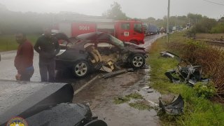 Մահվան ելքով ճանապարհատրանսպորտային պատահար՝ Աբովյան-Նոր Գեղի ավտոճանապարհին (լուսանկարներ)