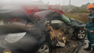 Մահվան ելքով ճանապարհատրանսպորտային պատահար՝ Աբովյան-Նոր Գեղի ավտոճանապարհին (լուսանկարներ)