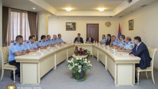 Քննչական կոմիտեի նախագահ Ա.Քյարամյանն ընդունել է Արցախի քննչական կոմիտեի պատվիրակությանը (լուսանկարներ)