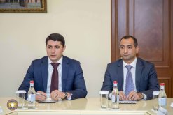 Chairman of Investigative Committee A. Kyaramyan Received Delegation of Investigative Committee of Artsakh (photos)