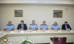 Chairman of Investigative Committee A. Kyaramyan Received Delegation of Investigative Committee of Artsakh (photos)