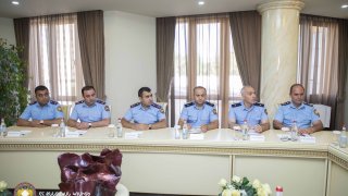 Chairman of Investigative Committee A. Kyaramyan Received Delegation of Investigative Committee of Artsakh (photos)