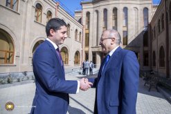 The Chairman of the RA Investigative Committee A. Kyaramyan Visited Academy of Justice (photos)