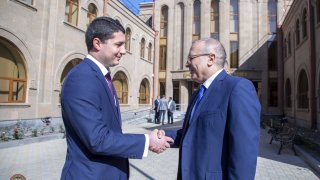 The Chairman of the RA Investigative Committee A. Kyaramyan Visited Academy of Justice (photos)