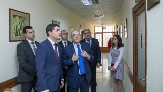 The Chairman of the RA Investigative Committee A. Kyaramyan Visited Academy of Justice (photos)